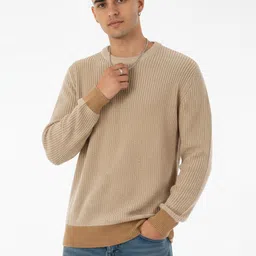 glitchez Ribbed Relaxed Fit Pullover-picture-29