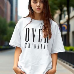 TOGS & TERRE Women Typography Printed Round Neck Cotton Oversized T-shirt-picture-49