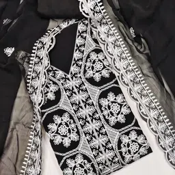 SYS Brand - Shop Your Style Embroidered Unstitched Dress Material image 2