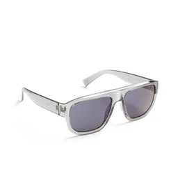 OPIUM Men Grey Wayfarer UV Protected Lens Plastic Sunglasses image 1