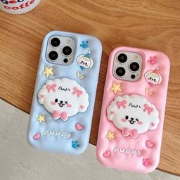 CASE CREATION Cartoon Characters Printed iPhone 16 Pro Bumper Case Mobile Accessories-picture-8
