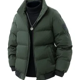 StyleCast x Revolte Stand Collar Padded Jacket image 2