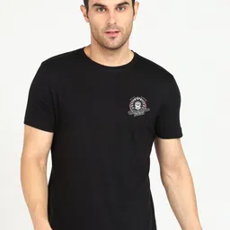 Moda Rapido Men Graphic Printed Round Neck Cotton Slim Fit T-shirt-picture-14