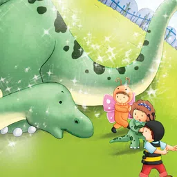 om books international Dino World The Thunderous Apatosaurus Picture Book - English image 3