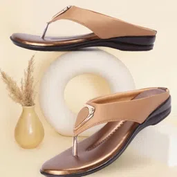 HUNYZA FOOTWEAR Women T-Strap Flats-picture-12