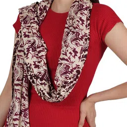 Style Shoes Ethnic Motifs Printed Cotton Stole image 2