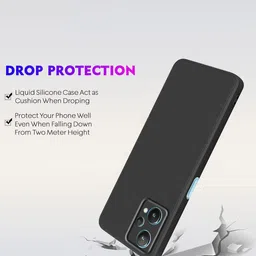 LIRAMARK Unisex Silicone Impact Resistant Realme 9 Pro 5G Back Case image 4