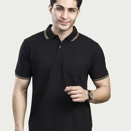 BE POSITIVE Men Polo Collar Pockets T-shirt-picture-15