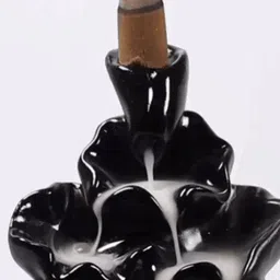 CRAFTAM Black Smoke Backflow Fountain With 1 Scented Cone image 5