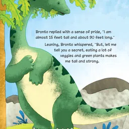 om books international Dino World The Thunderous Apatosaurus Picture Book - English image 4