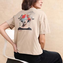 RAREISM Women Printed Pockets T-shirt-picture-33