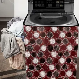 The Furnishing Tree Multi-Coloured Printed Washing Machine Cover image 5