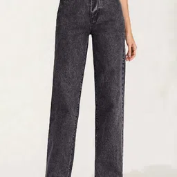 Kotty Women Straight Fit High-Rise Stretchable Jeans-picture-7