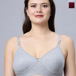 In Care Women Pack of 2 Full-coverage Non Padded and Non-Wired  T-shirt Bra-picture-10