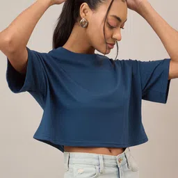 Mayra Women Extended Sleeves Pockets T-shirt image 3