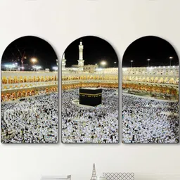 Livin'luxe Multicoloured MDF Religious Wall Paintings image 3