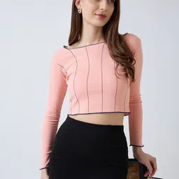 SZN High-Low Crop Top image 4