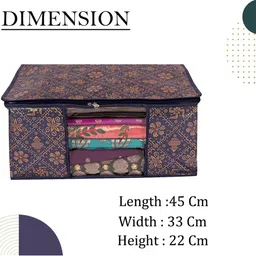 AMAK INC Blue Fabric Multi-Utility Wardrobe Organisers image 2