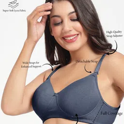 SHYAM SONS FLAIR Pack Of 2 Full Coverage Lightly Padded Bra image 3
