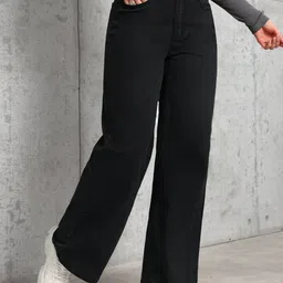 MERCEL Women Flared High-Rise Stretchable Jeans-picture-29