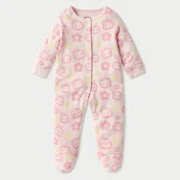 Juniors by Babyshop Girls Printed Sleepsuit-image-88