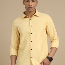 Bushirt Men Classic Grid Tattersall Checks Opaque Checked Casual Shirt-picture-38