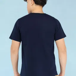 BRAWNY BATTLER Typography Printed Round Neck Cotton T-shirt image 3