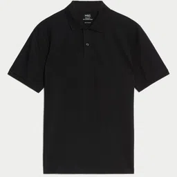 Marks & Spencer Men Solid Polo Collar Cotton T-shirt-picture-46