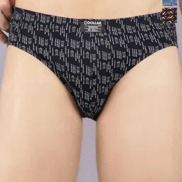 Dollar Bigboss Pack of 3 Men Abstract Printed Low-Rise Basic Brief image 1