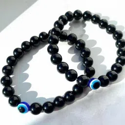 Divine souvenirs Black Alloy Bracelet-picture-40