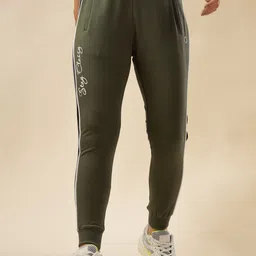 dollar Women Solid Dark Green Track Pants-picture-27