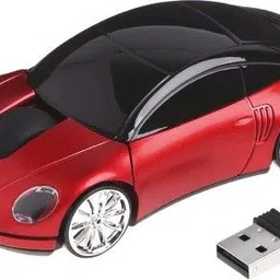 microware Wireless Computer Mouse 2.4GHz Wireless 3D Sports Racing Car Shaped Optical PC Mouse USB Laptop Tablet Mouse Computer Cordless Gaming Mouse for Home Office Wireless Optical Gaming Mouse with Bluetooth-image-10