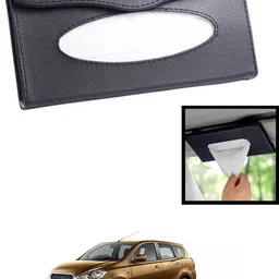 maties Universal Lightweight/Waterproof Leatherite Rectangle Black Tissue For Car-118 Vehicle Tissue Dispenser-picture-21
