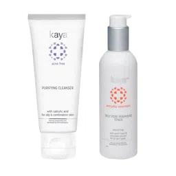 Kaya Unisex Set of Pore Minimising Toner & Purifying Cleanser-image-52