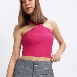 glitchez Halter Swelter Feminine Flair Crop Top-picture-49