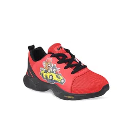 Campus Kids Red Tom & Jerry Printed Mesh Running Shoes-picture-48