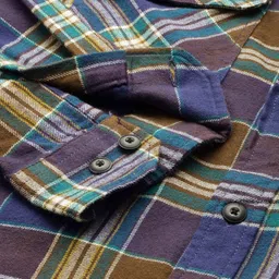 Mast & Harbour Men Relaxed Checked Casual Shirt image 3