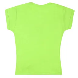 carelove CAREPLUS Girls Pack Of 3 Printed Cotton T-shirts image 2