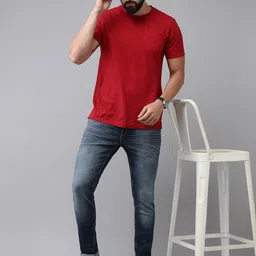 SPYKAR Men Slim Fit Low-Rise Heavy Fade Stretchable Jeans image 2