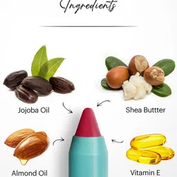 Parul Garg Day & Night Creamy Matte Lip Crayon 3.2 ml - Red 67 image 3