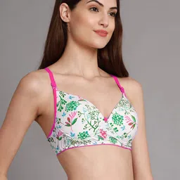 Samvar Multi Cotton Non-Wired Non Padded Minimizer Bra image 4