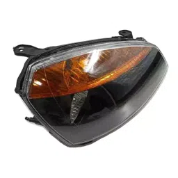 Uno Minda Head Light Assembly Black Bezel without Wire - Right for Tata Indigo CS (HL-55007BY) image 2