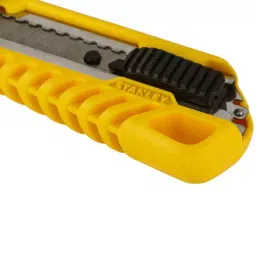 STANLEY 172 mm ABS Handle Snap-Off Knife Yellow and Silver, STHT10276-8 image 3