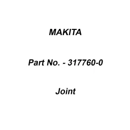 Makita Joint Suitable For 2012NB (Old No.317261-8), Part No 317760-0-picture-48
