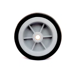 EasyMech Heavy Duty(HD) Disc Wheel 100mm Dia (Gray) 1Pcs image 1