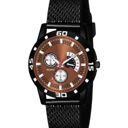 CSAMON Women Embellished Dial & Bracelet Style Straps Analogue Watch Black Aeviyo Brown dial Rabar-picture-33