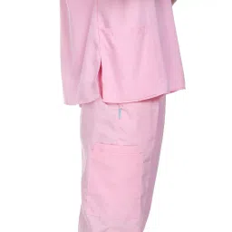 âproexamine surgicals Proexamine Surgicals V-Neck 3 Pocket Pink Scrub Suit Set 40-L image 4