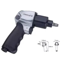 STANLEY 12.7 mm (1/2 Inch) Impact Wrench, STMT99300-8 (610 Nm, 450 ft-lbs) image 1