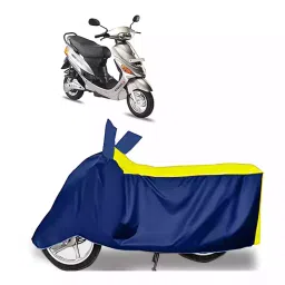Auto Pearl Bike Cover for Hero Electric Electric E-Sprint (Yellow & Blue)-picture-33