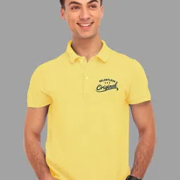 INVICTUS Men Polo Collar Applique T-shirt-picture-20